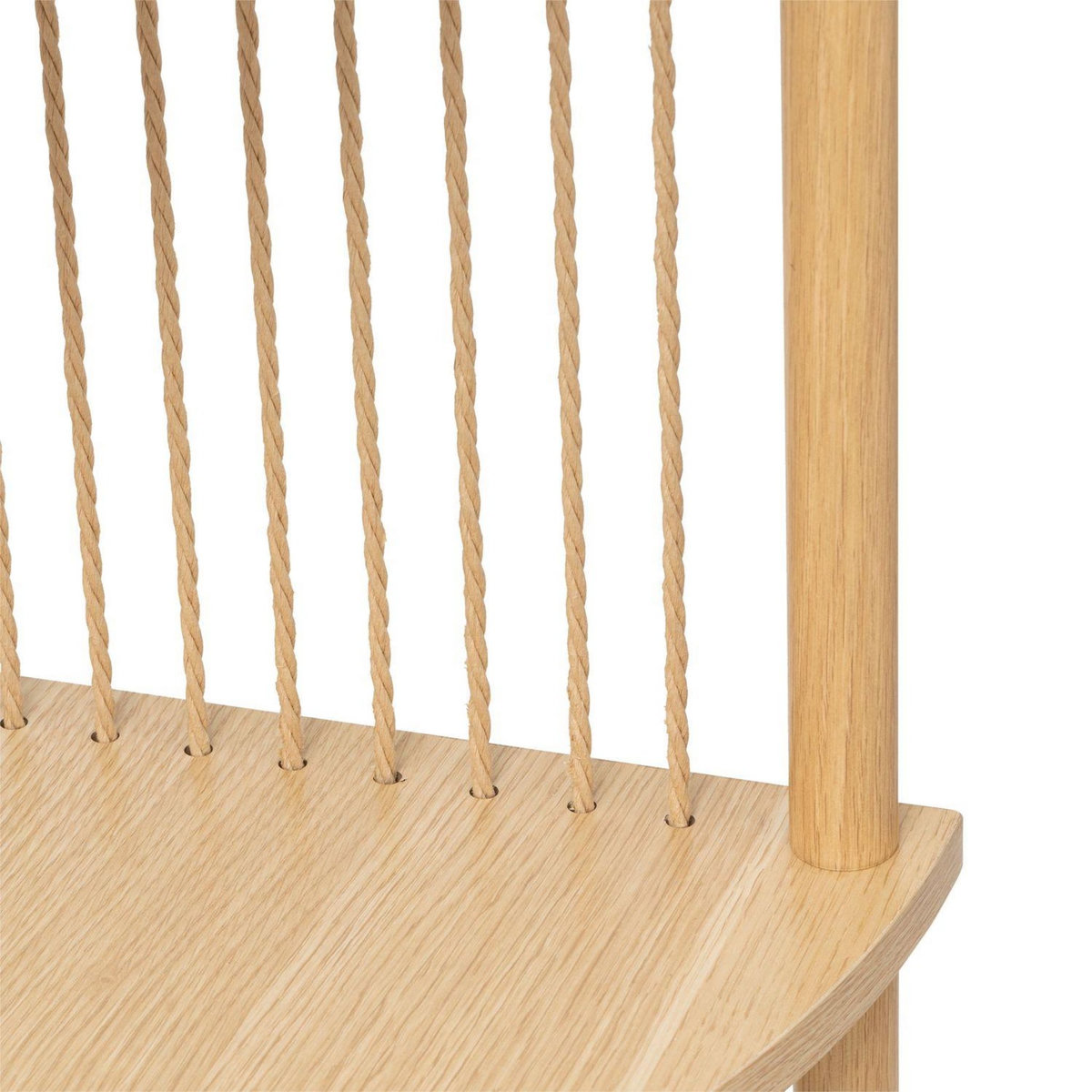 FIVE Etagère d'angle 4 niveaux en bois KORD - Beige