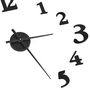 Voir la diapositive 4 : VIDAXL Horloge murale 3D Design moderne Noir et blanc 100 cm XXL