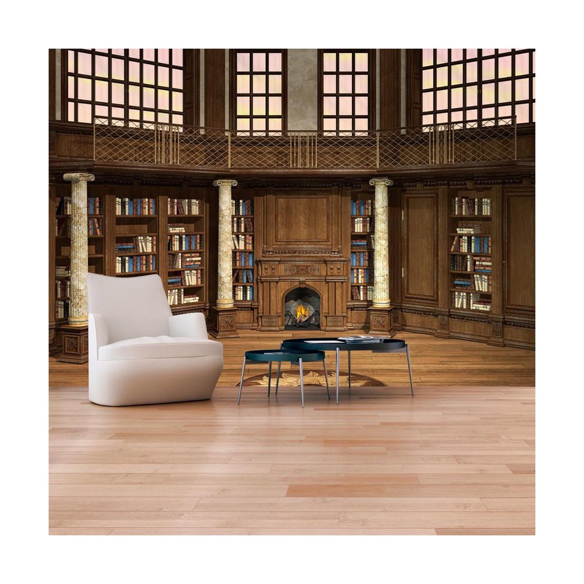 Voir la diapositive 1 : Paris Prix Papier Peint  Library of Dreams
