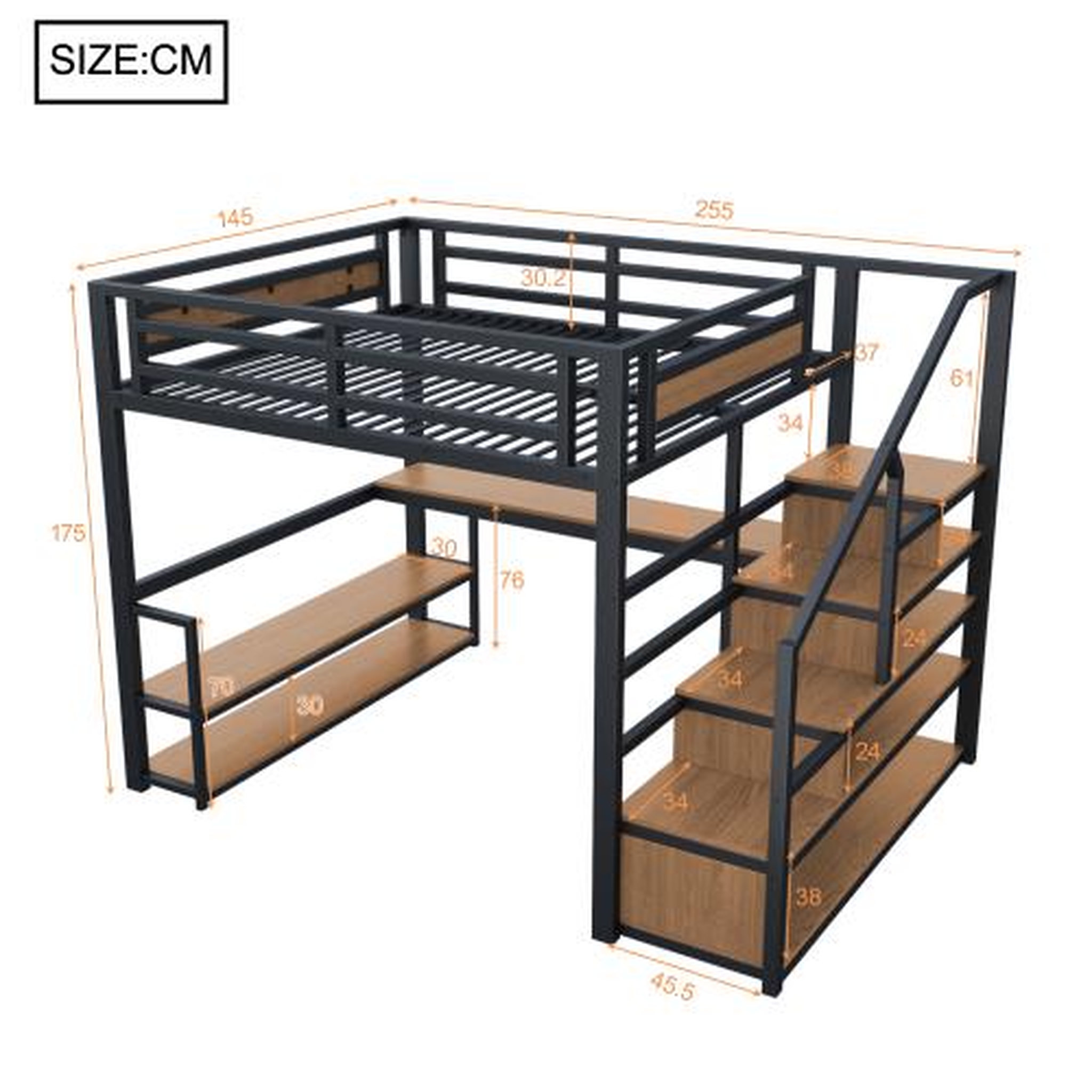Voir la diapositive 3 : MERAX Lit mezzanine