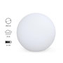 Voir la diapositive 2 : SWEEEK Boule LED – Sphère décorative lumineuse, blanc chaud, commande à distance