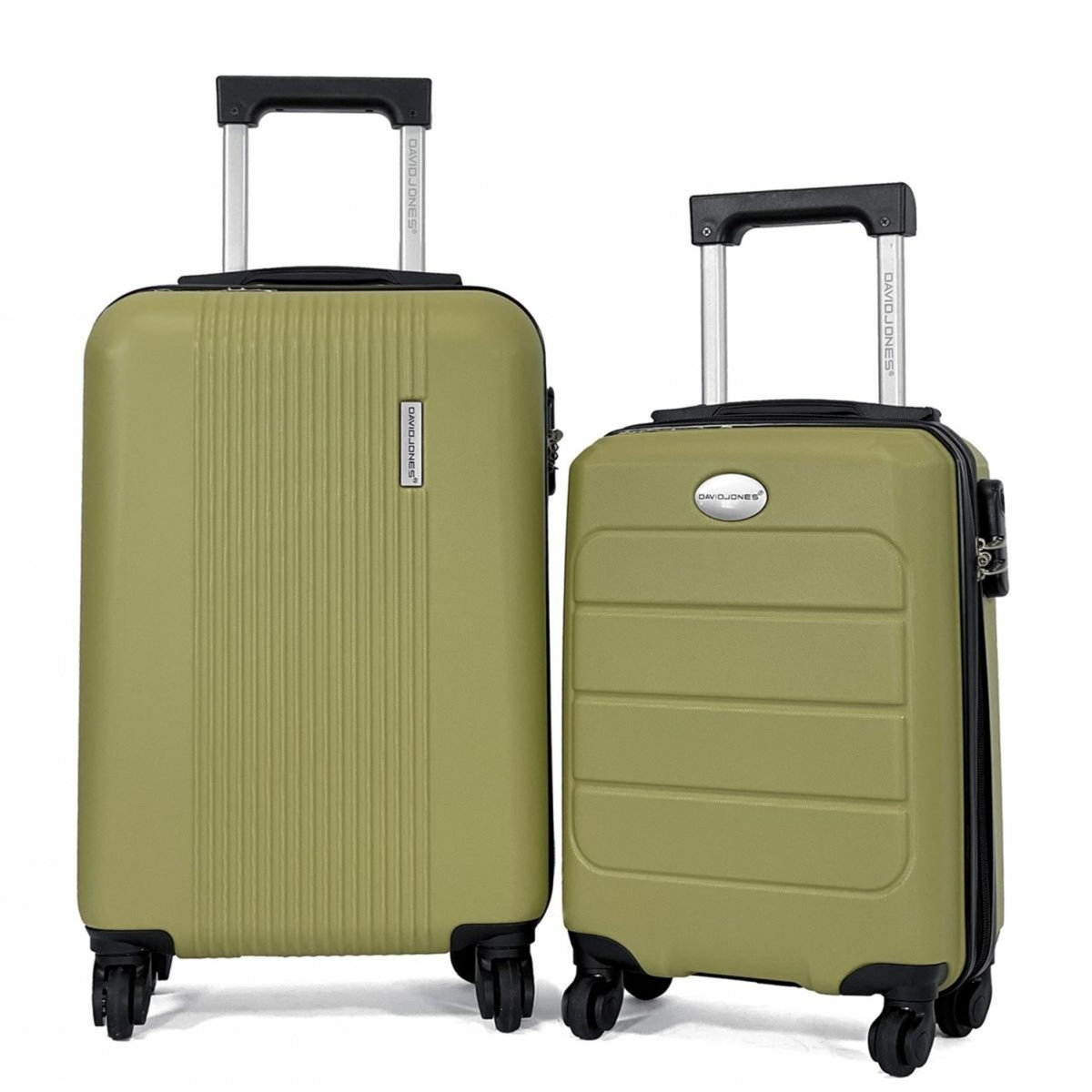 David Jones Lot 2 valises cabines rigides dont une 55cm et une underseat XS 45cm