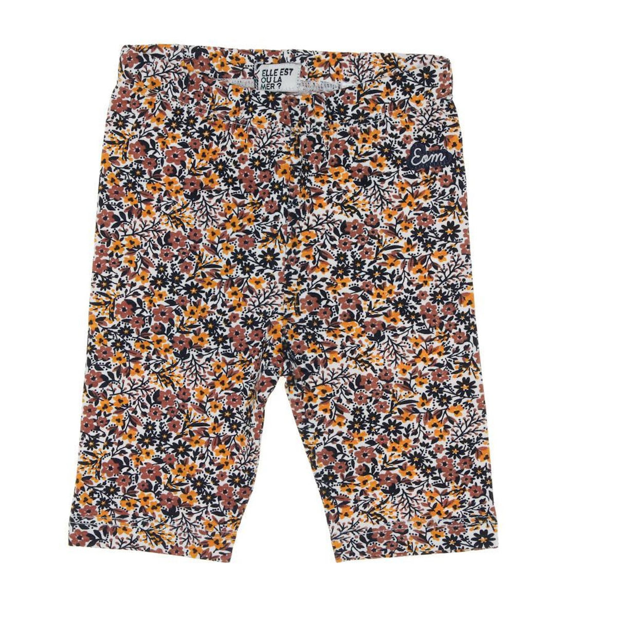 ELLE EST OU LA MER Legging  à fleurs Bébé EOM Leg