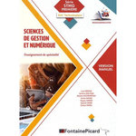 SCIENCES DE GESTION ET NUMERIQUE 1RE STMG. VERSION MANUEL, EDITION 2019-2020, Déroche Louis