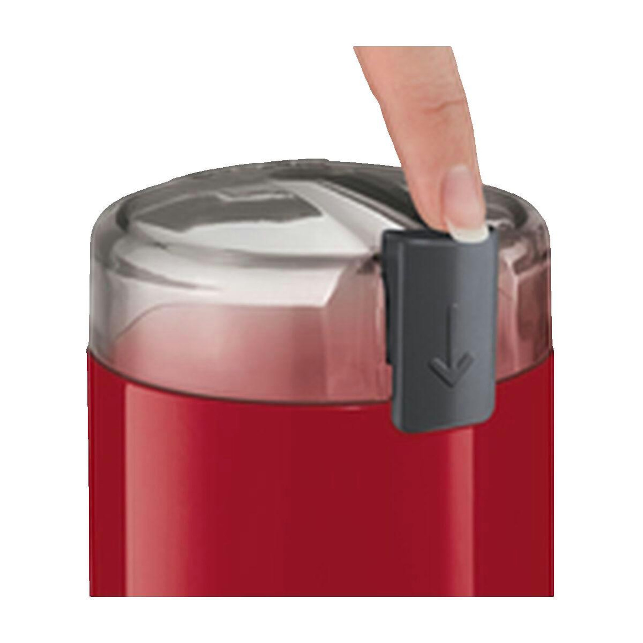 Voir la diapositive 2 : BOSCH Moulin à café Bosch TSM6A014R rouge