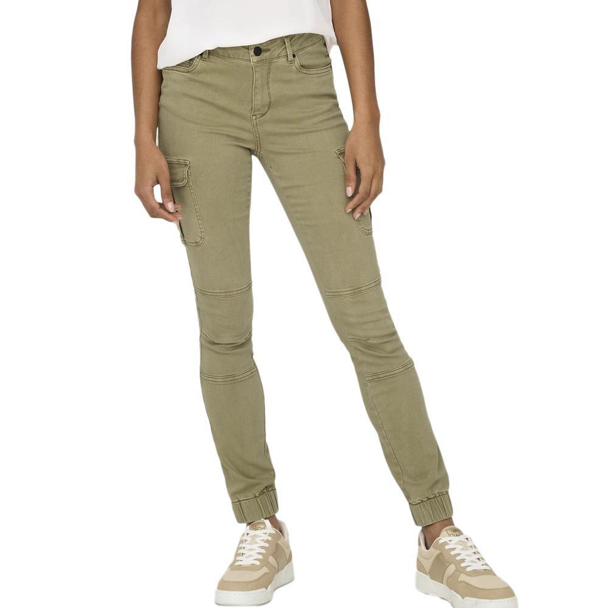 Voir la diapositive 1 : Only Pantalon Cargo  Femme Only Missouri 15170889