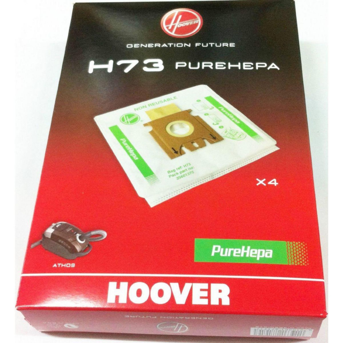 HOOVER Sac aspirateur H73 PureHepa