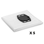 KARCHER Sacs filtrants en non-tissé KARCHER 5 pièces 65-75L - 2.885-753.0 - pour NT 65, NT 70, NT 72, NT 75
