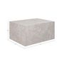 Voir la diapositive 4 : LISA DESIGN Pula - table basse - effet marbre - 80 cm