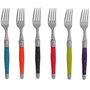 Voir la diapositive 1 : Jean dubost Coffret de 6 fourchettes de table - loo60181ton