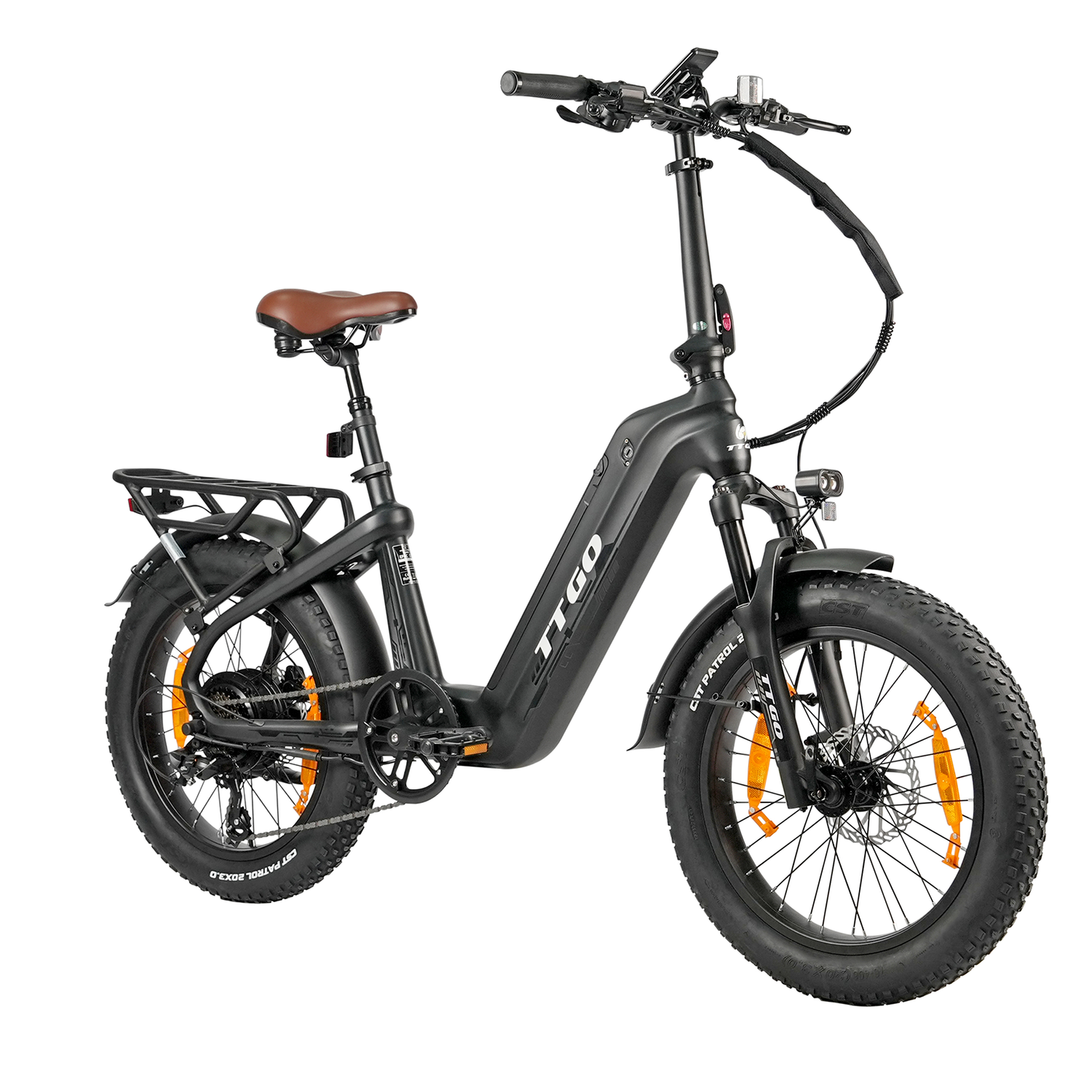 Voir la diapositive 3 : TTGO Vélo électrique TTGO F8 en fibre de carbone, autonomie de 110 km