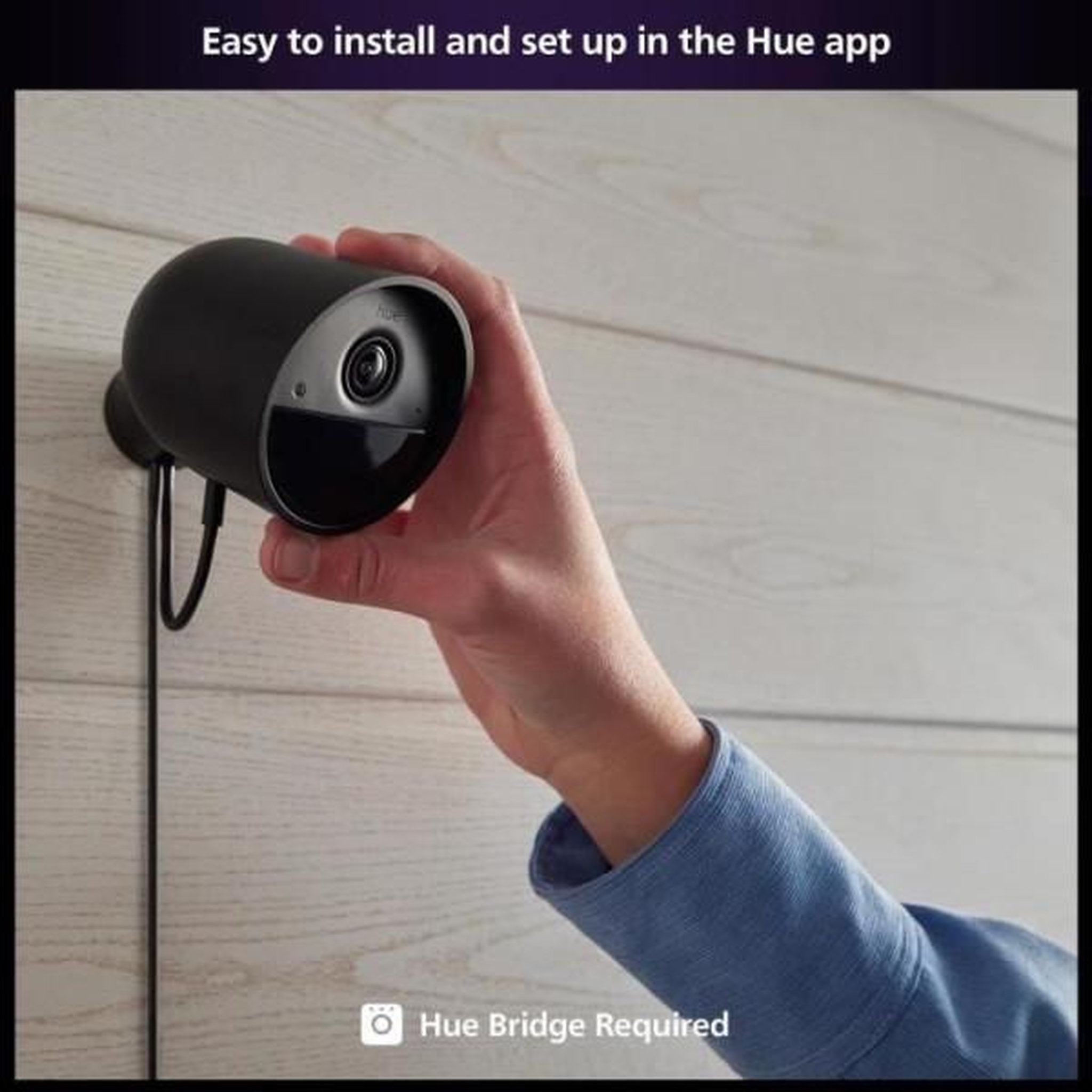 Voir la diapositive 3 : PHILIPS HUE Câble de charge d'extérieur - philips hue - csa-2da - 5 m - 24 v - noir