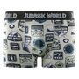 Voir la diapositive 4 : JURASSIC Lot de 4 boxers enfant Jurassic