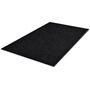 Voir la diapositive 3 : VIDAXL Tapis d'entree PVC Noir 120 x 180 cm