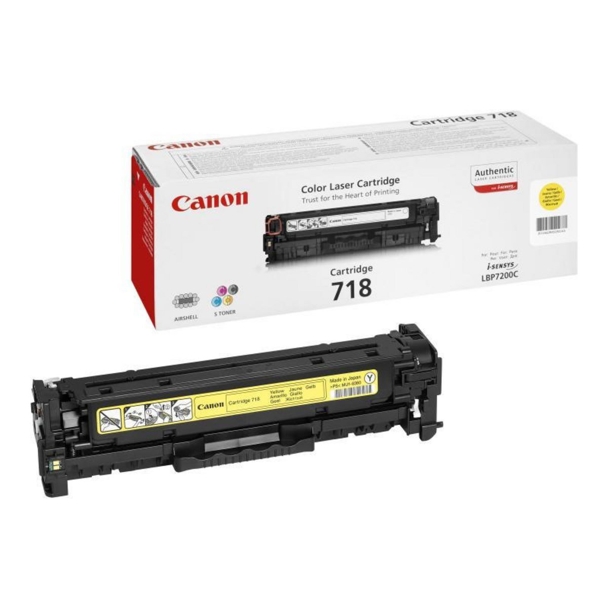 Canon Canon CONTRACT Cartridge 718 Yellow Gelb (2659B014)