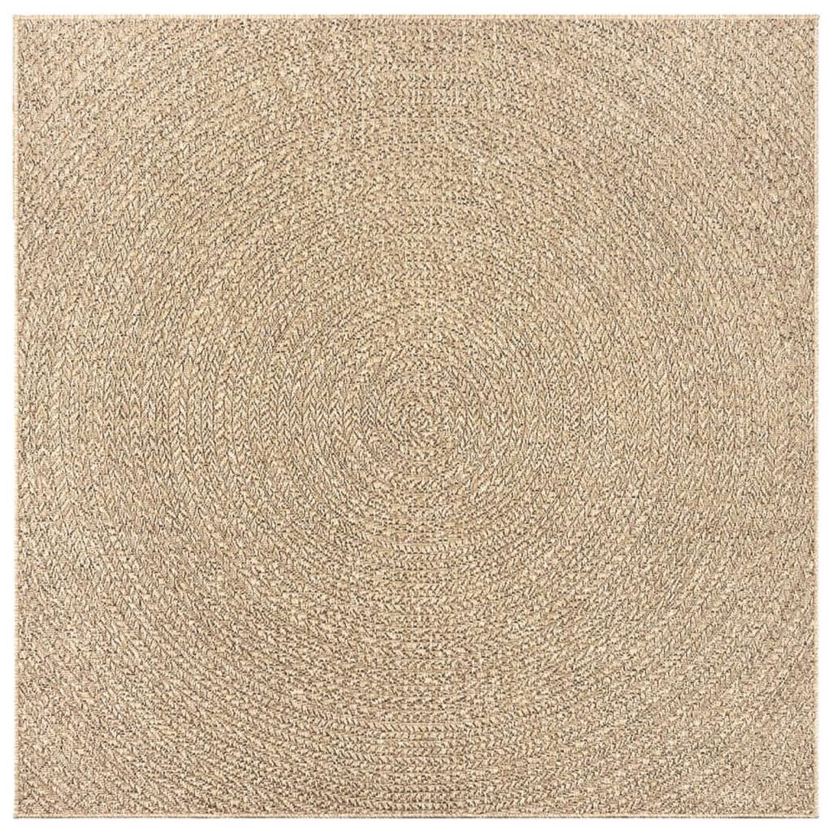 VIDAXL Tapis ZIZUR 120x120 cm aspect de jute interieur et exterieur