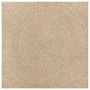 Voir la diapositive 4 : VIDAXL Tapis ZIZUR 120x120 cm aspect de jute interieur et exterieur