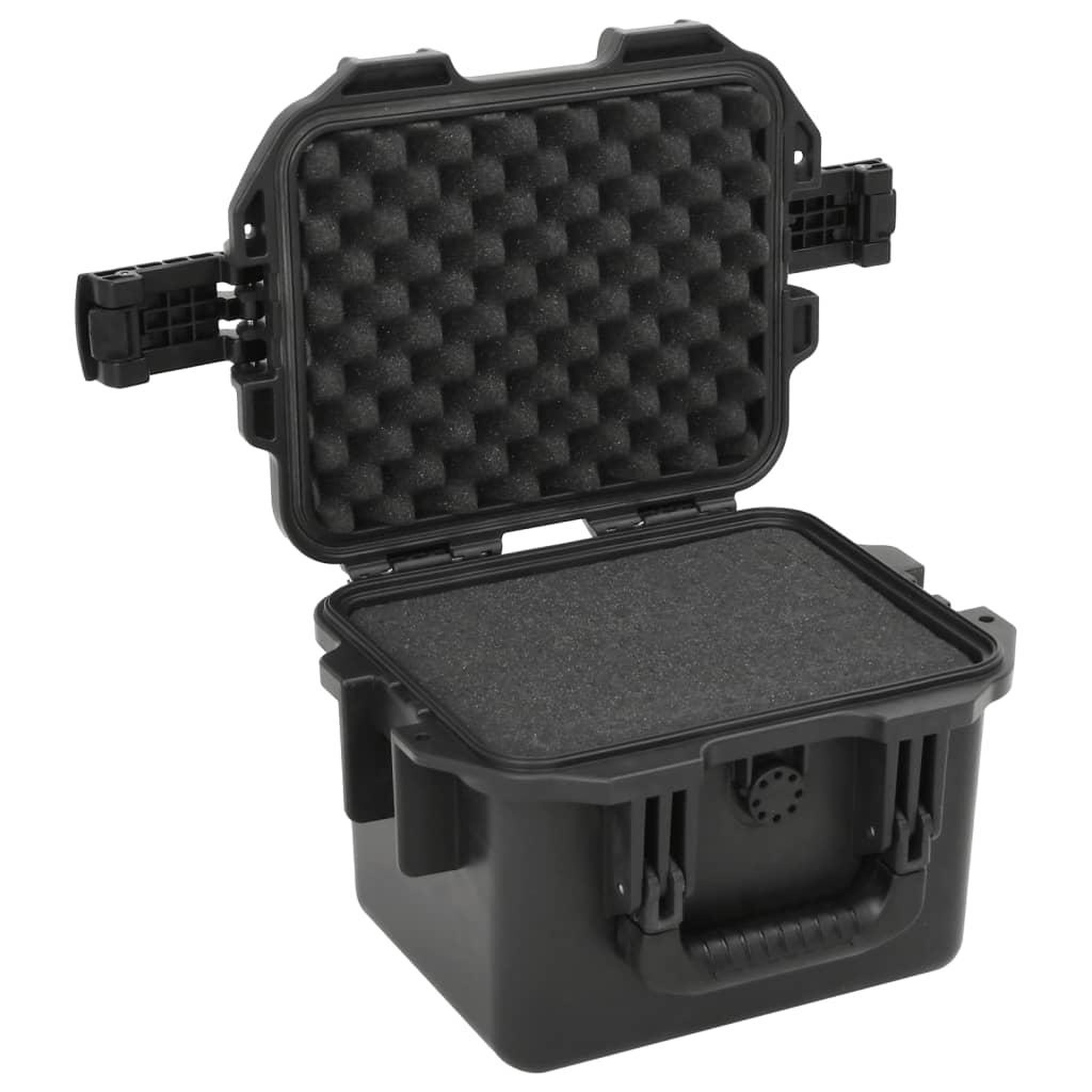 Voir la diapositive 3 : VIDAXL Valise de vol portable Noir 30x24,5x20 cm PP