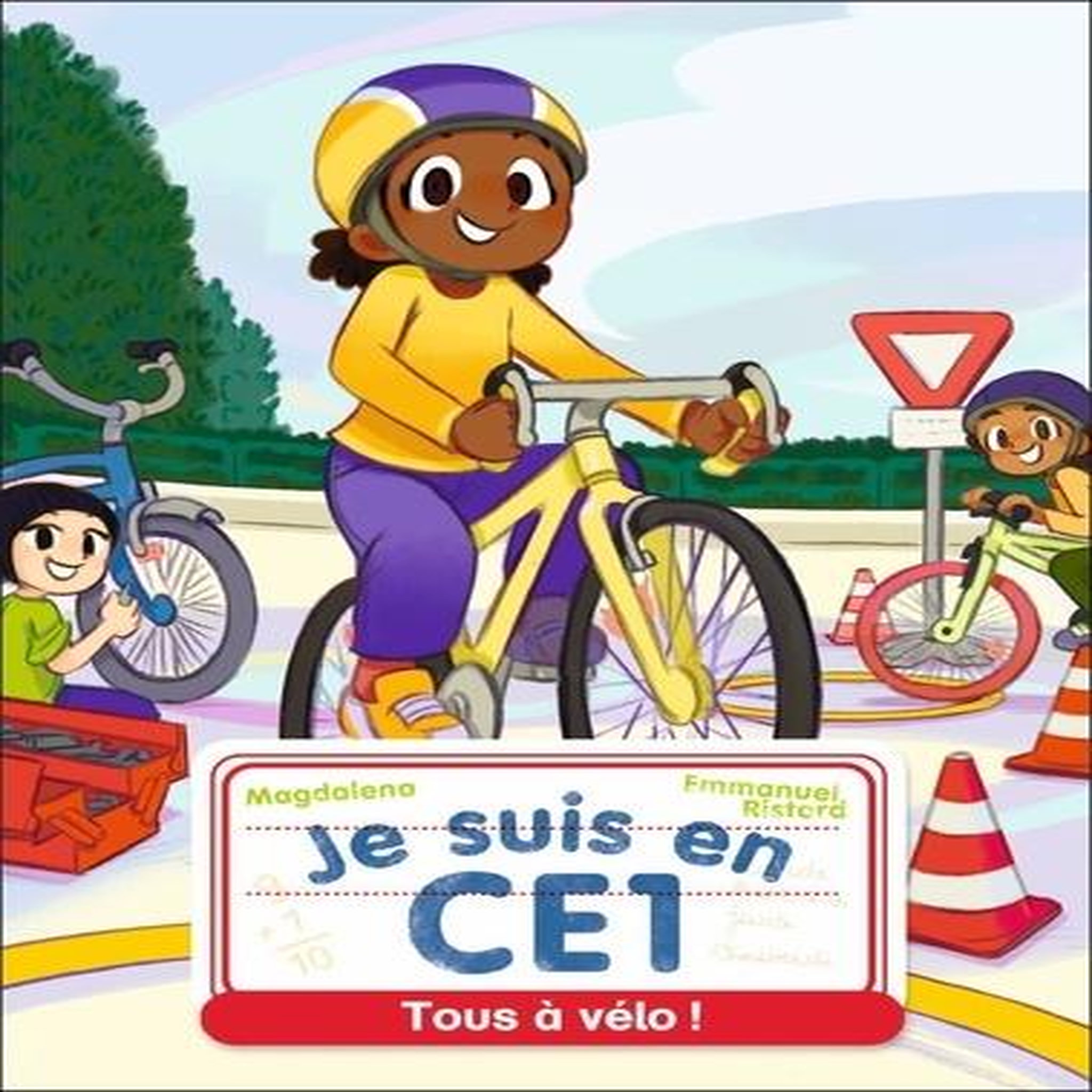 JE SUIS EN CE1 TOME 8 : TOUS A VELO ! EDITION 2024, Magdalena