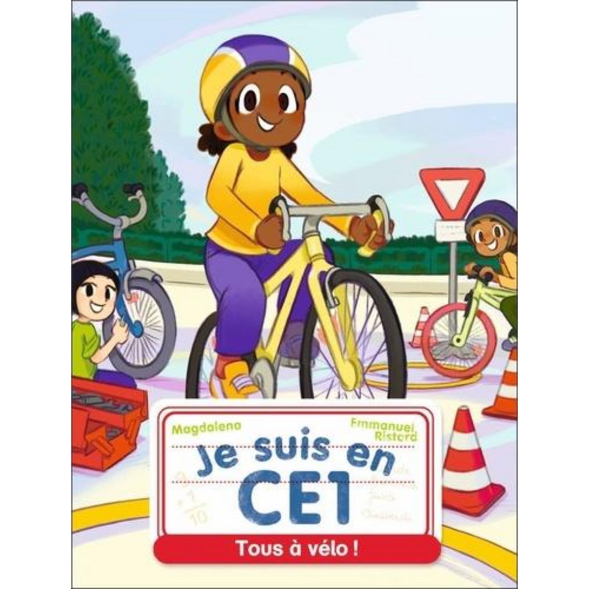 JE SUIS EN CE1 TOME 8 : TOUS A VELO ! EDITION 2024, Magdalena