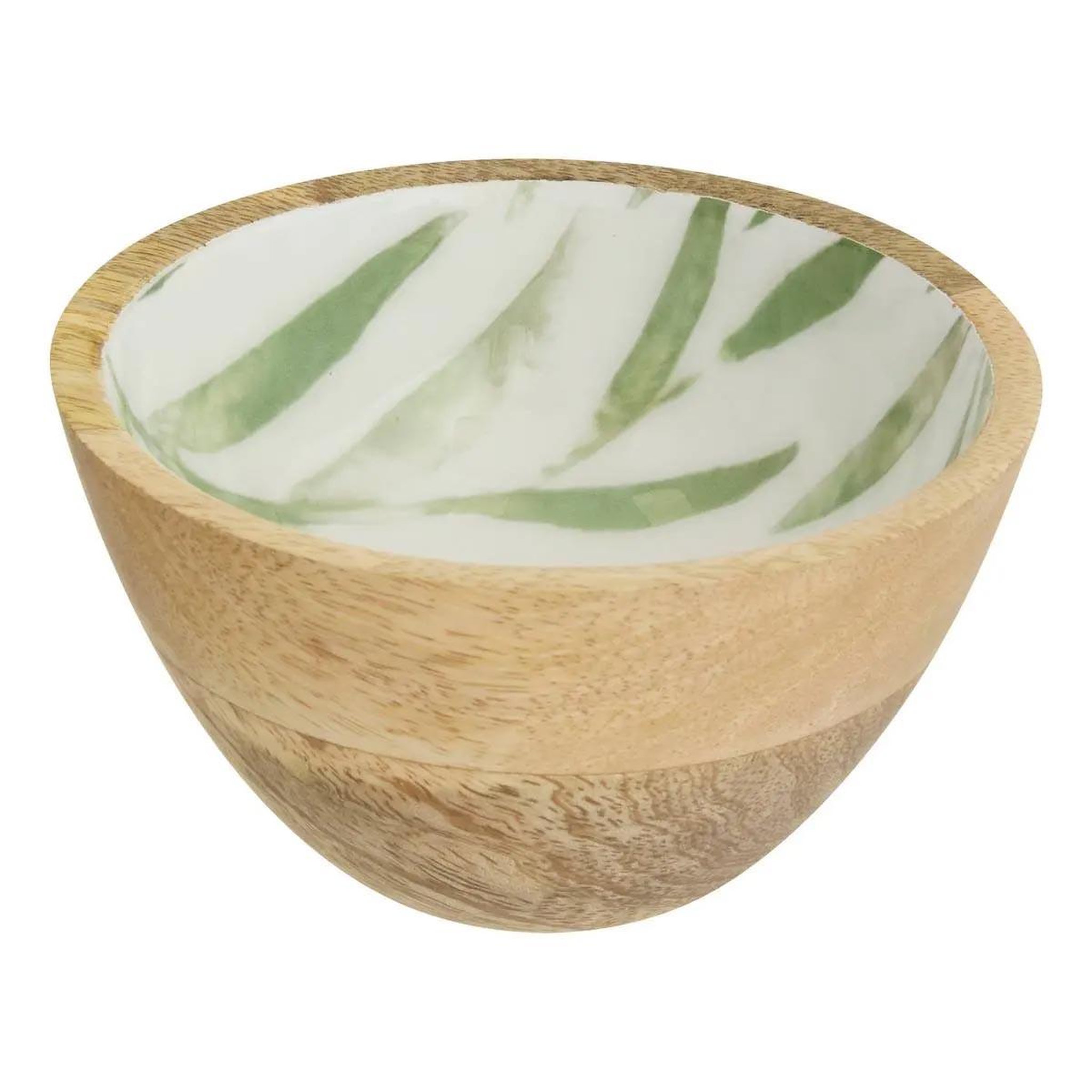 SECRET DE GOURMET Coupelle en bois  inaya  13cm vert olive