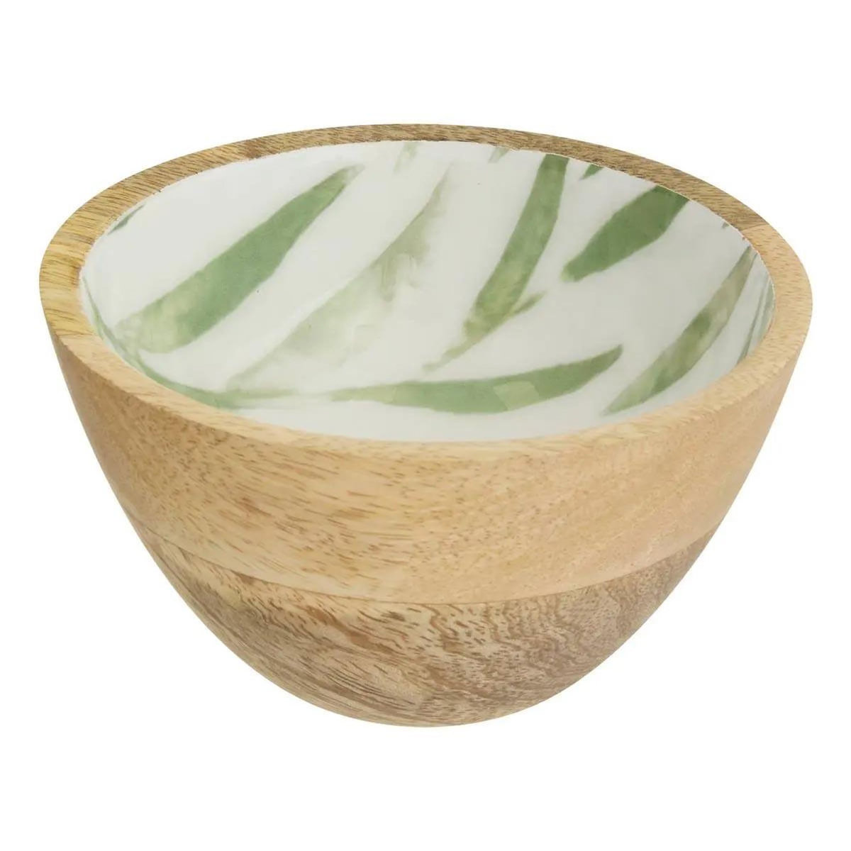 SECRET DE GOURMET Coupelle en Bois  Inaya  13cm Vert Olive