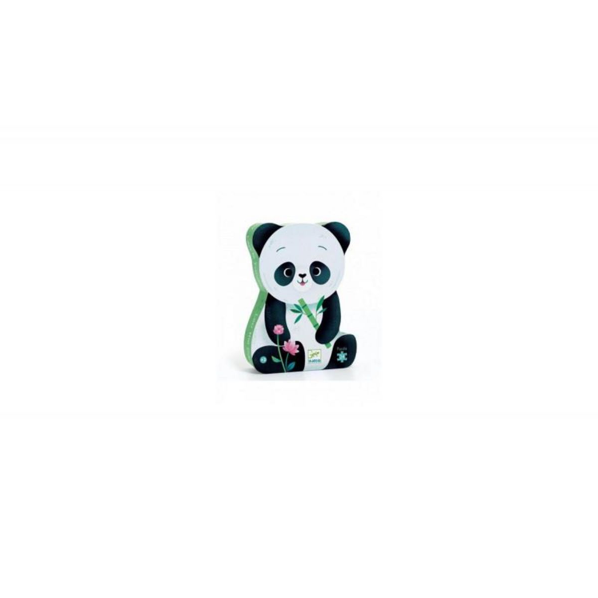 Djeco Puzzle enfant Djeco Silhouette Panda 24 pièces