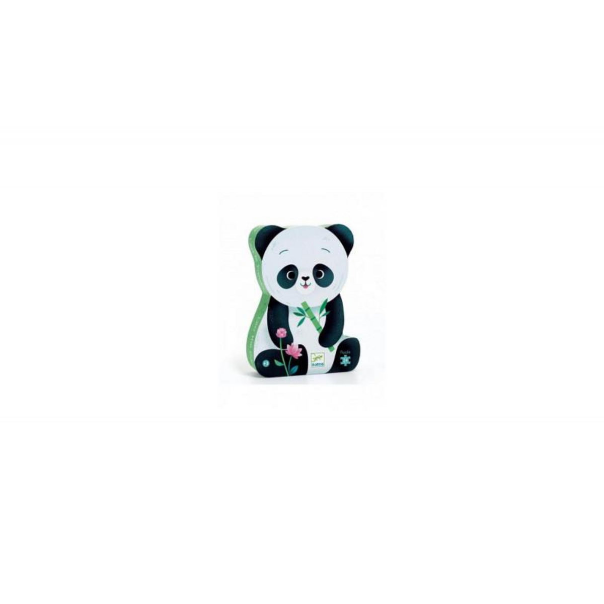 Djeco Puzzle enfant Djeco Silhouette Panda 24 pièces