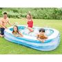 Voir la diapositive 2 : INTEX Piscine gonflable rectangulaire Family - Intex