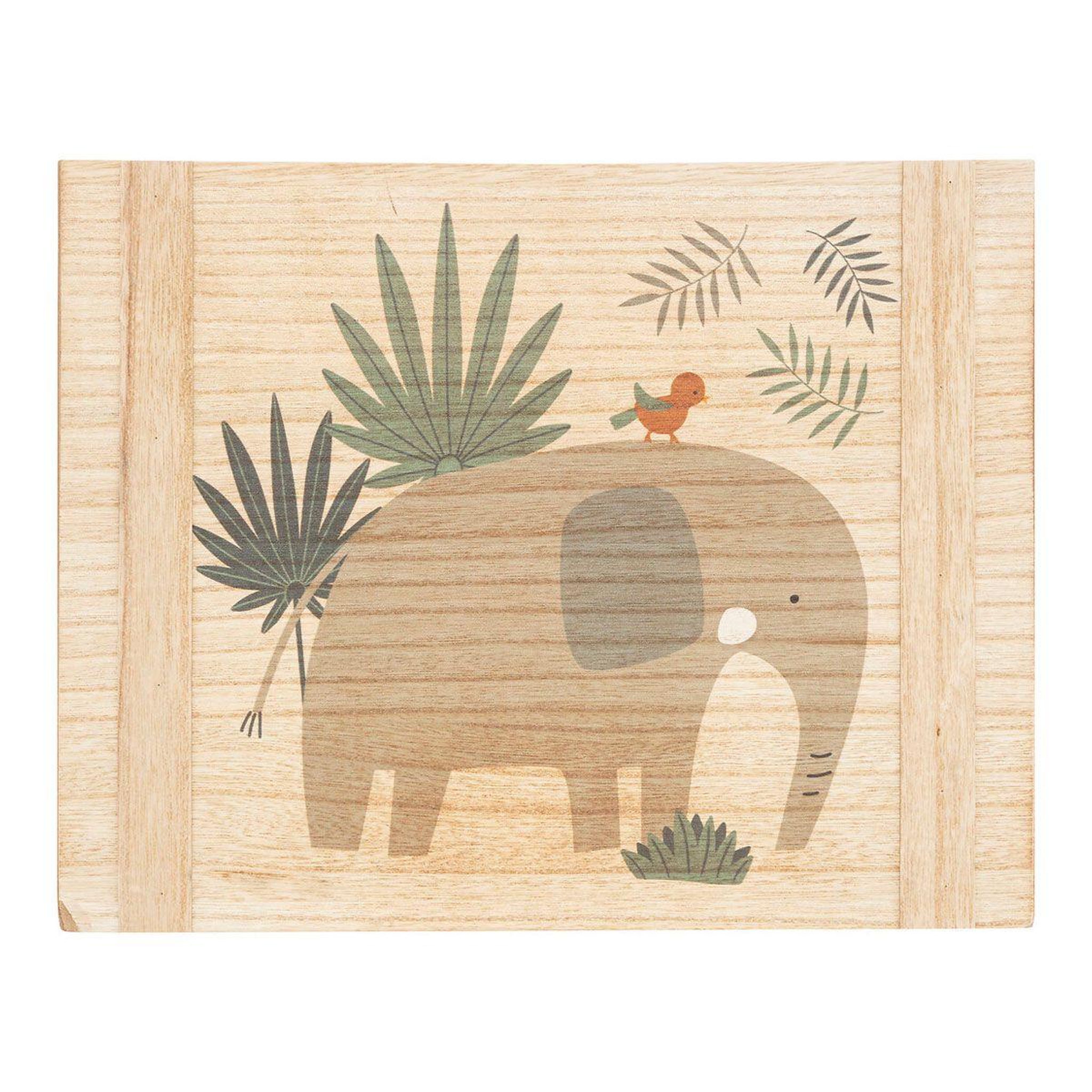 Voir la diapositive 5 : Atmosphera Kids Lot de 3 cagettes enfant  jungle  34cm beige