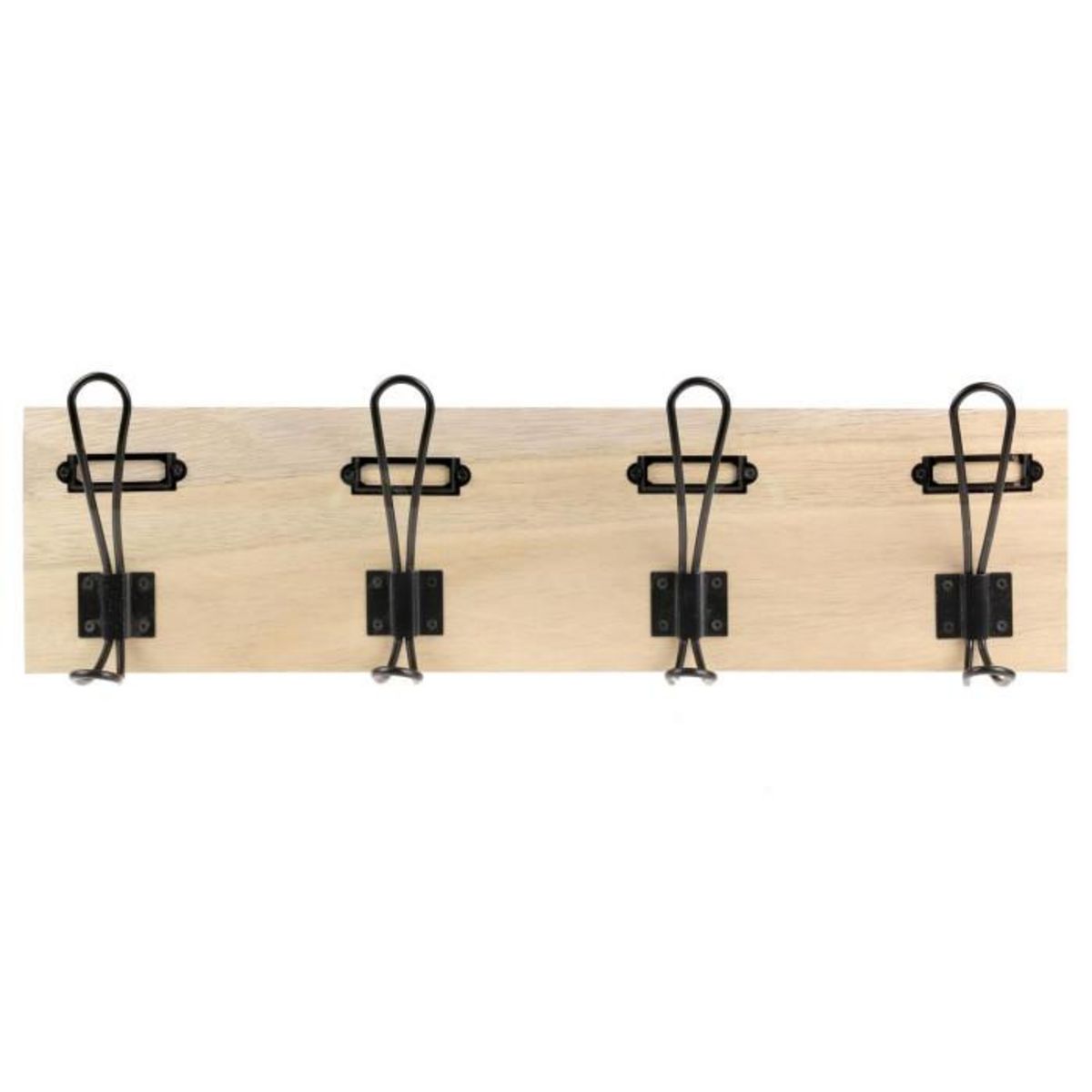 Paris Prix Patère Murale  4 Crochets  48cm Naturel