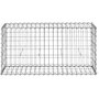 Voir la diapositive 3 : ID MARKET Lot de 2 gabions pour pierre 100 x 30 x 50 cm