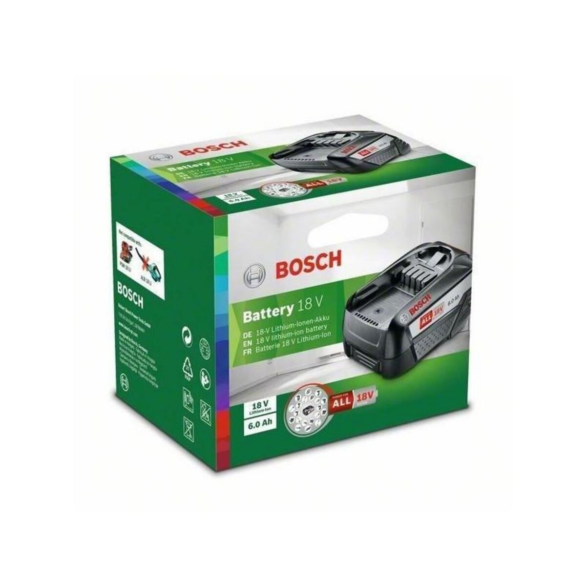BOSCH BOSCH Pack Batterie - Batterie 18V 6,0Ah