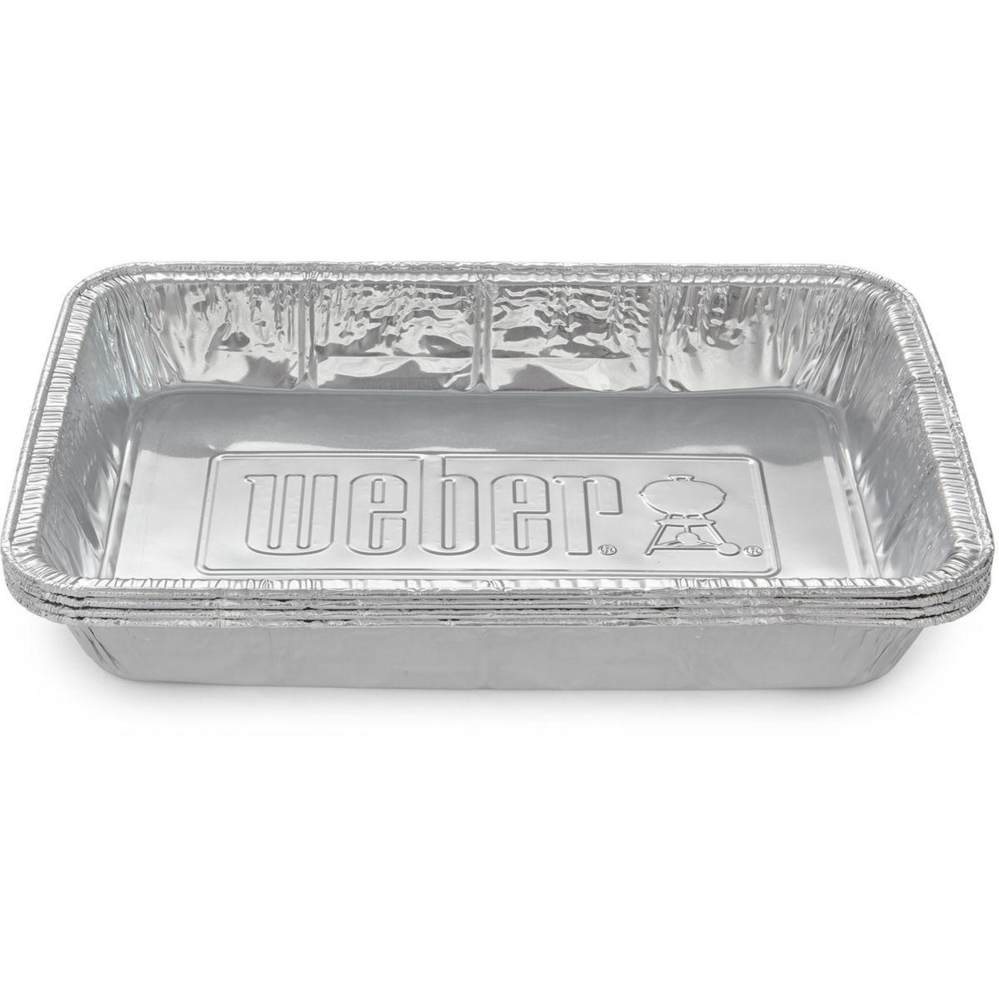 Voir la diapositive 2 : Weber Barquette aluminium a eau pour smokefire