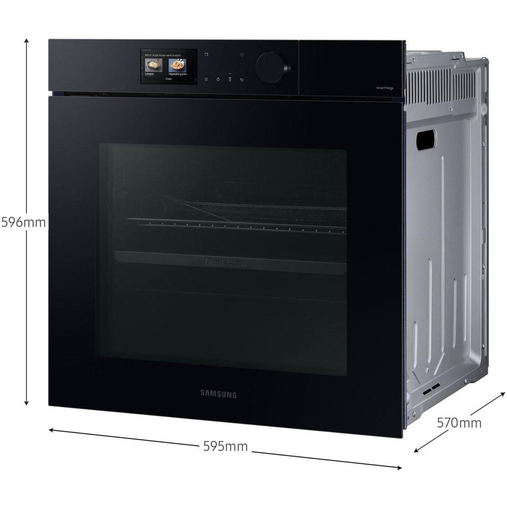 Voir la diapositive 3 : Samsung Four encastrable nv7b7997aak - pyrolyse - chaleur pulsée - vapeur - double cavité - bespoke ai série 7