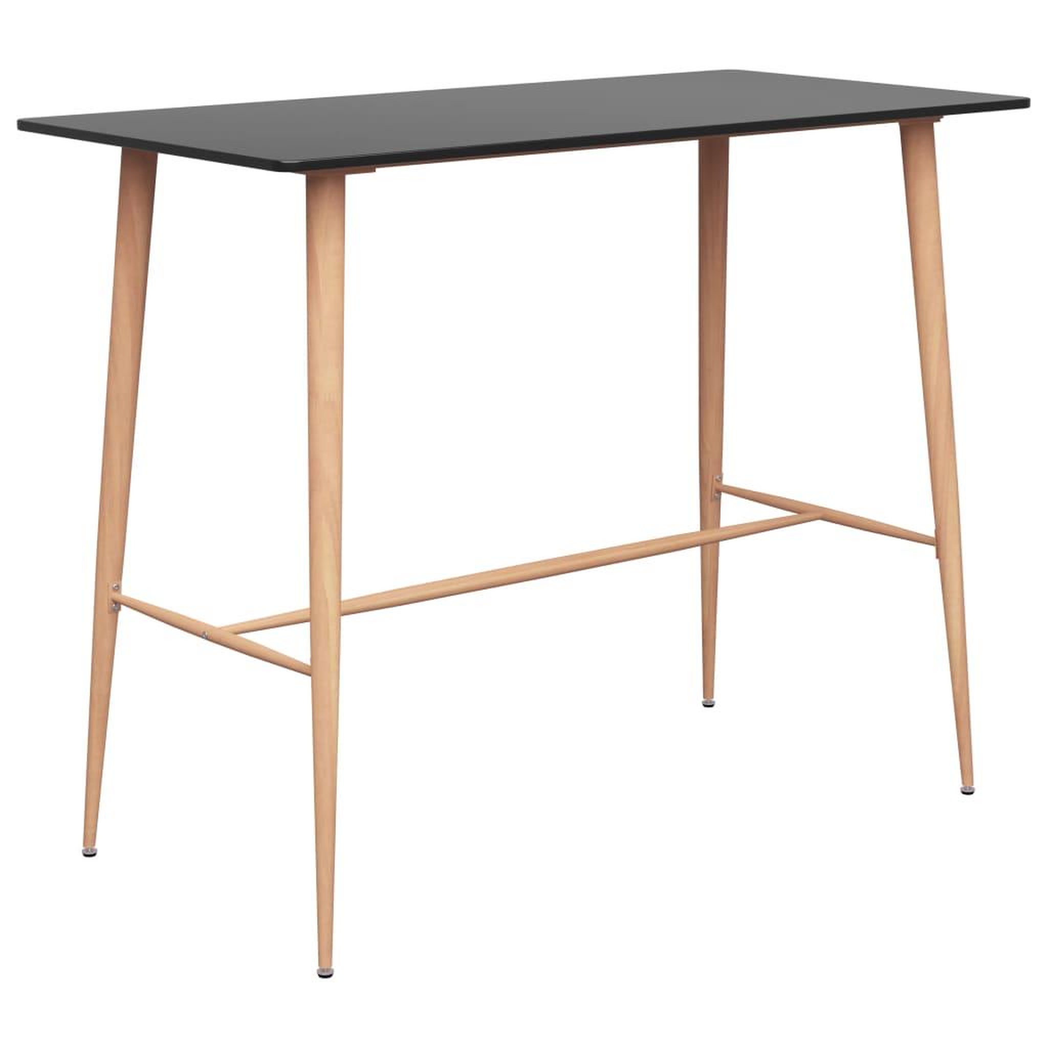 Voir la diapositive 2 : VIDAXL Ensemble de bar 5 pcs Noir