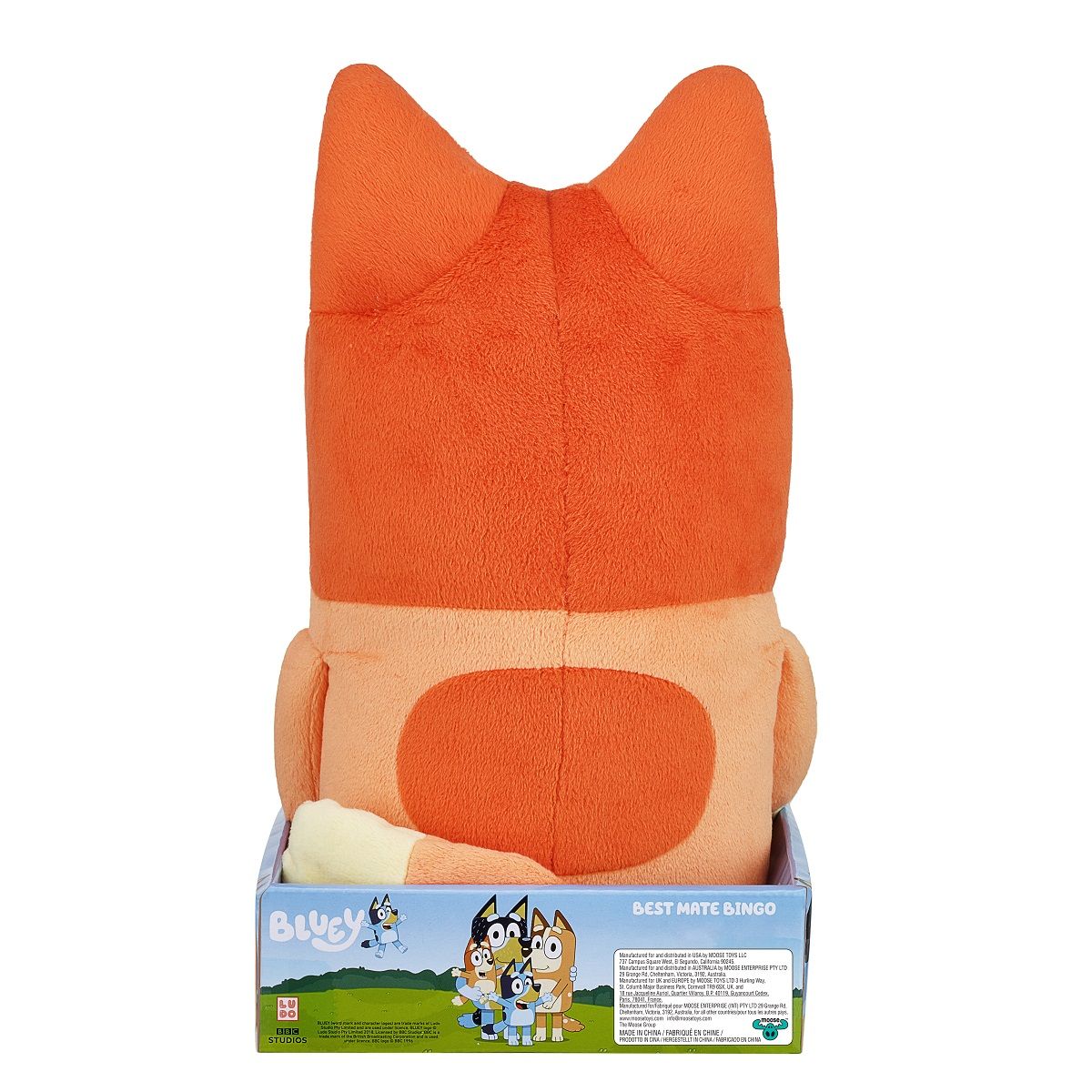 MOOSE TOYS Grande Peluche Bingo 40 cm - Bluey