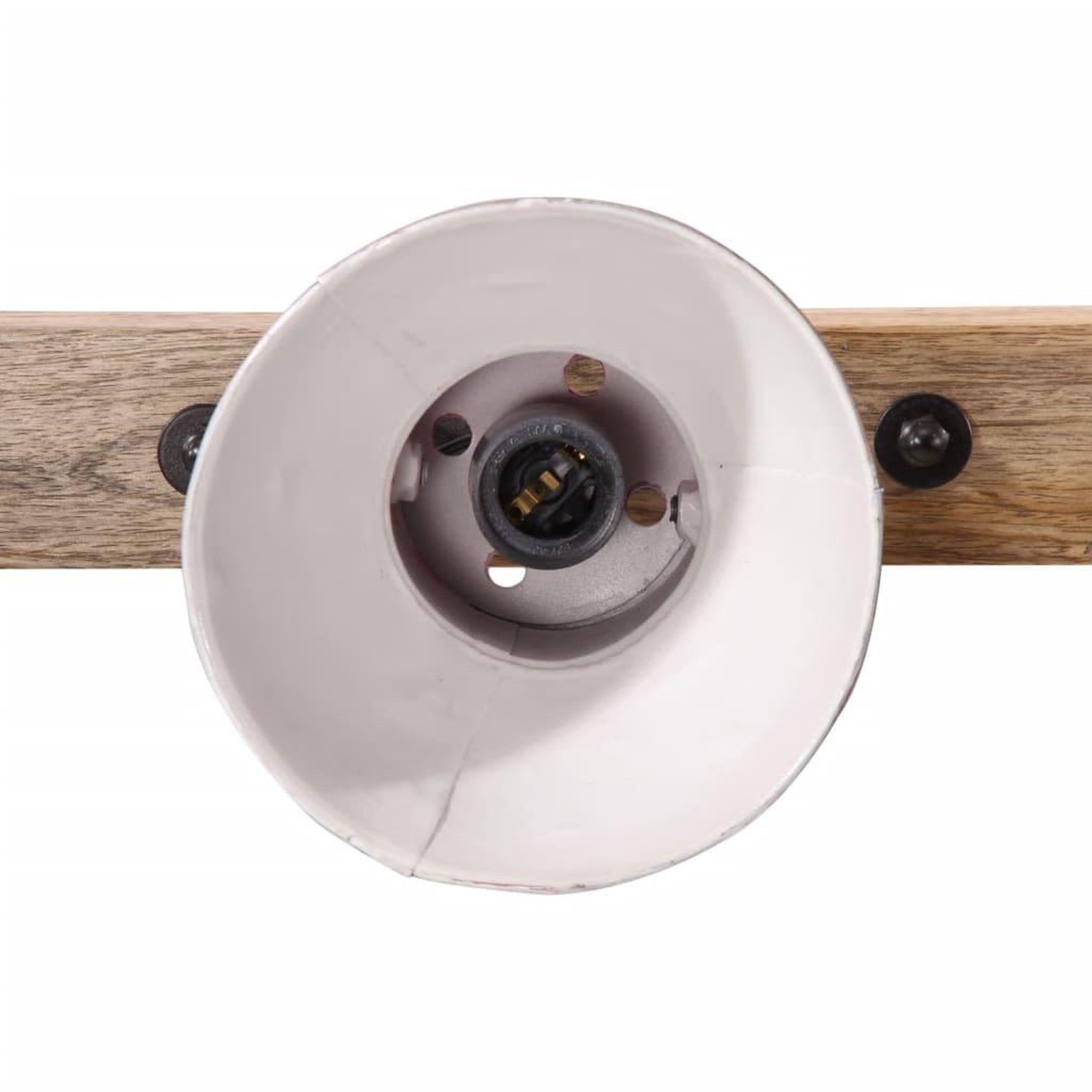 Voir la diapositive 4 : VIDAXL Lampe murale 25 W rouge delave 65x25 cm E27