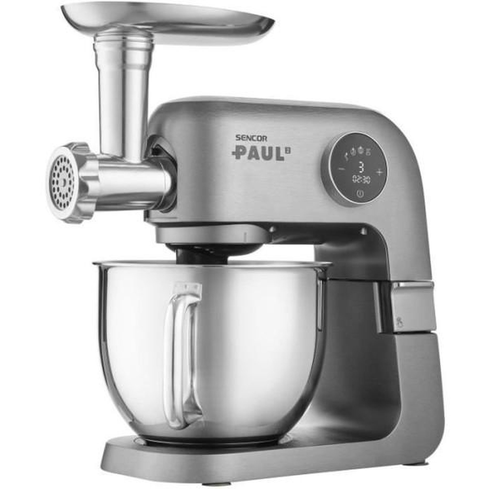 Voir la diapositive 5 : MARKET24 Robot  pâtissier - SENCOR - STM 7740 PAUL 2 - 1500 W - Acier inoxydable
