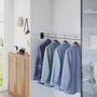Voir la diapositive 6 : VIDAXL Rails de garde robe télescopiques 2 pcs Argenté 58 100 cm