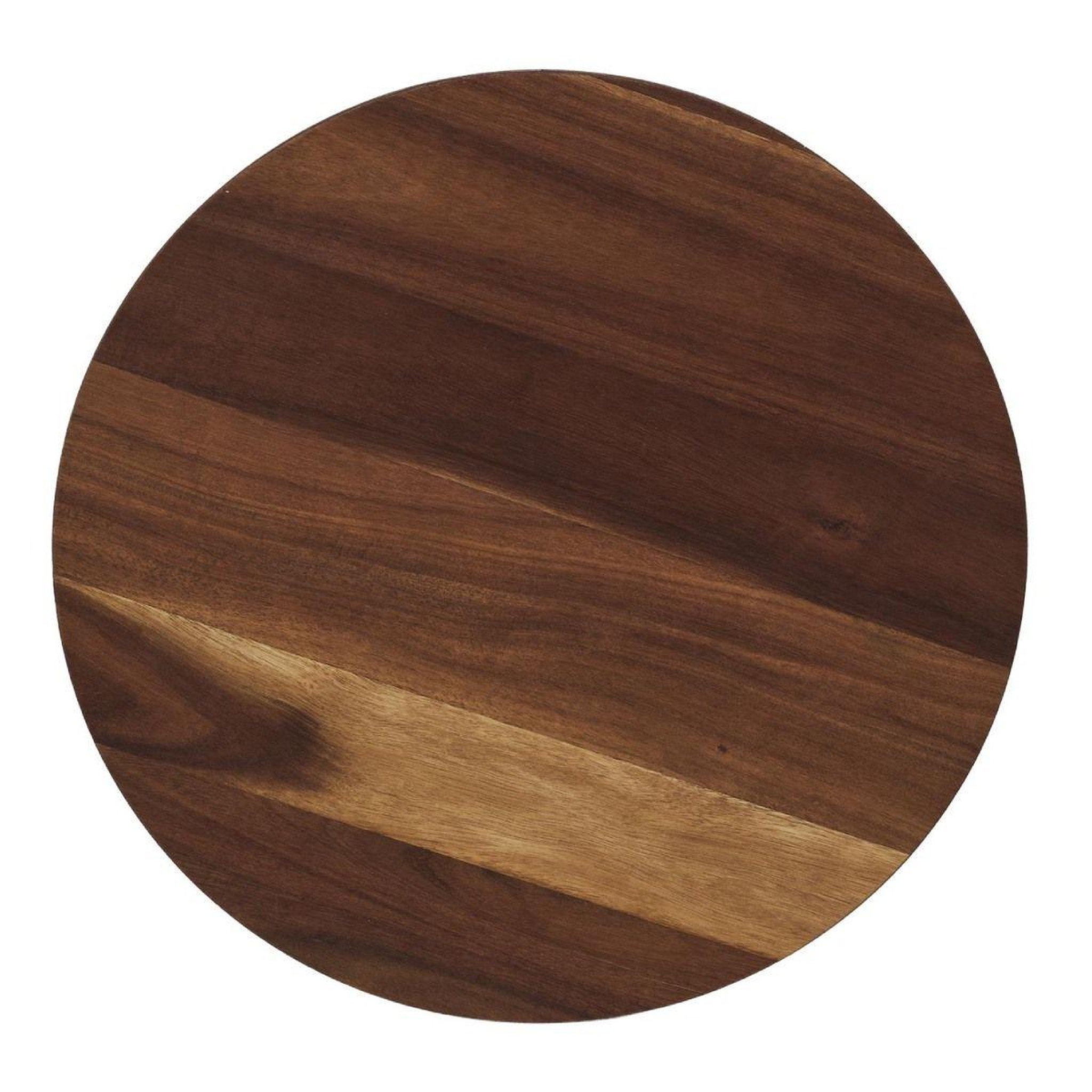 Voir la diapositive 3 : The Home Deco Factory Table d'Appoint Design  Will  45cm Marron