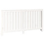 Voir la diapositive 2 : VIDAXL Cache-radiateur Blanc 153x19x84 cm Bois massif de pin