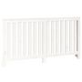 Voir la diapositive 2 : VIDAXL Cache-radiateur Blanc 153x19x84 cm Bois massif de pin