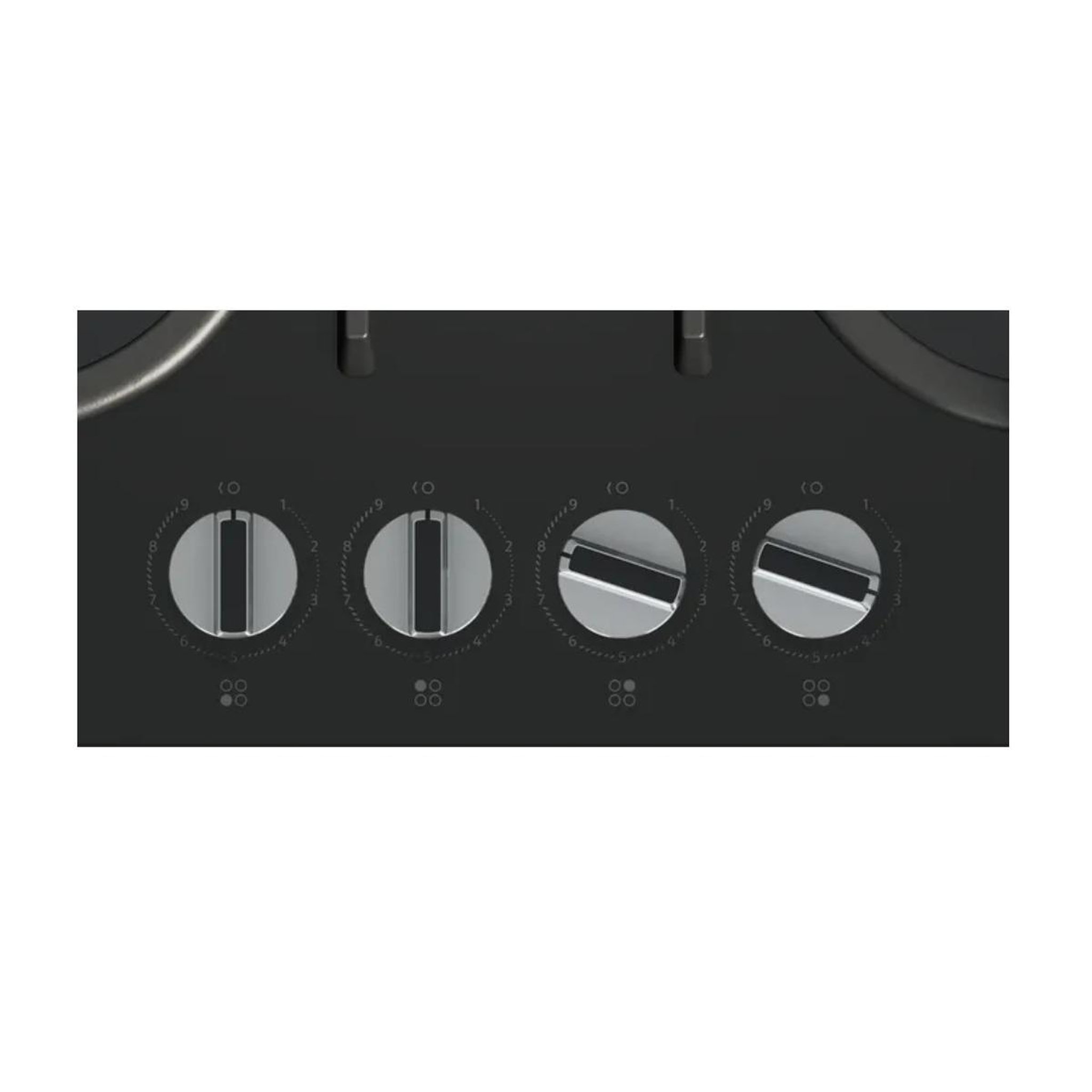 Voir la diapositive 2 : Neff Table de cuisson à gaz 59cm 4 feux noir 7500w noir - T26PIP4S0