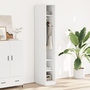 Voir la diapositive 1 : VIDAXL Garde-robe Blanc 30x50x200 cm Bois d'ingenierie