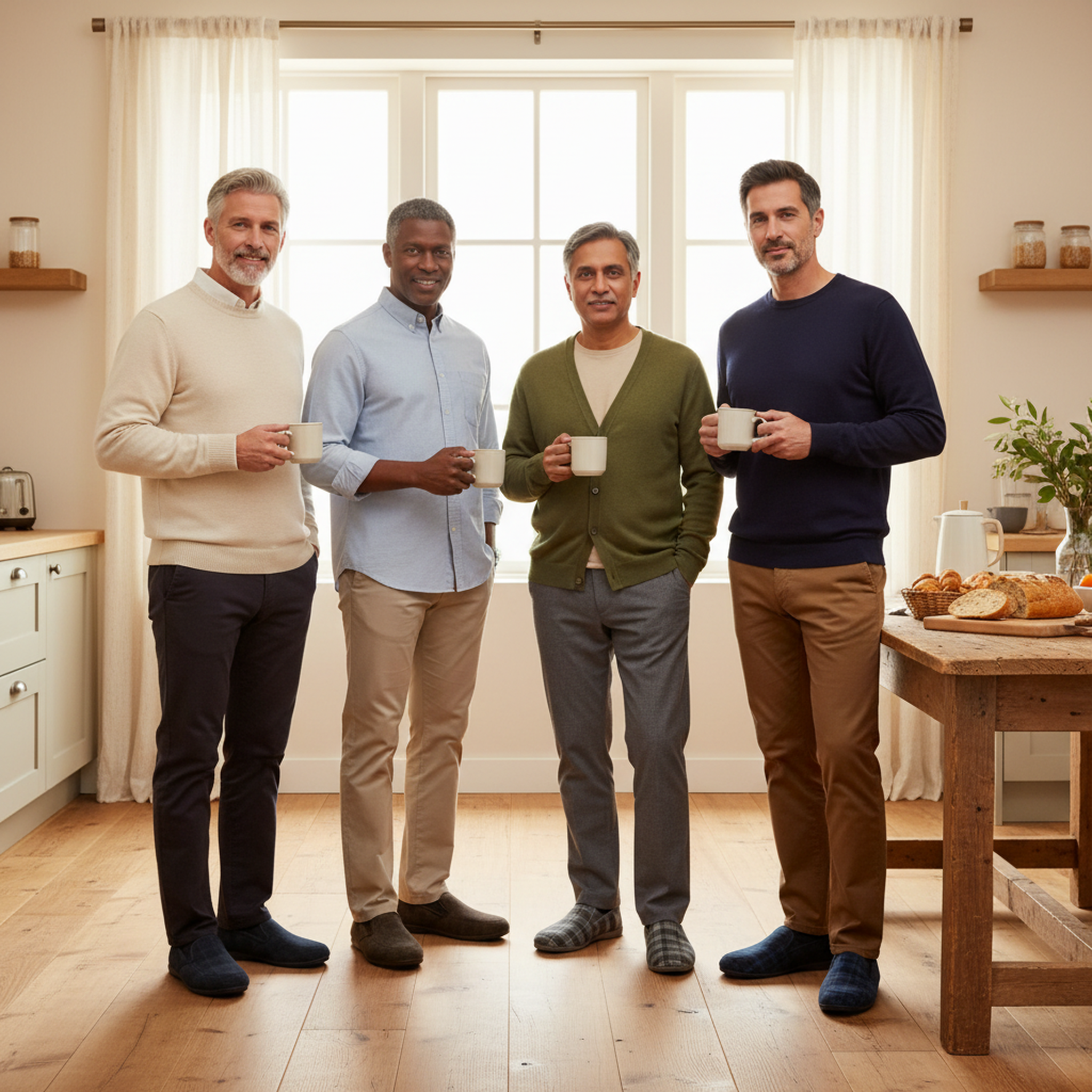 Voir la diapositive 6 : OZABI Ozabi charentaises homme toucher velours microfibre, fabriquées en espagne
