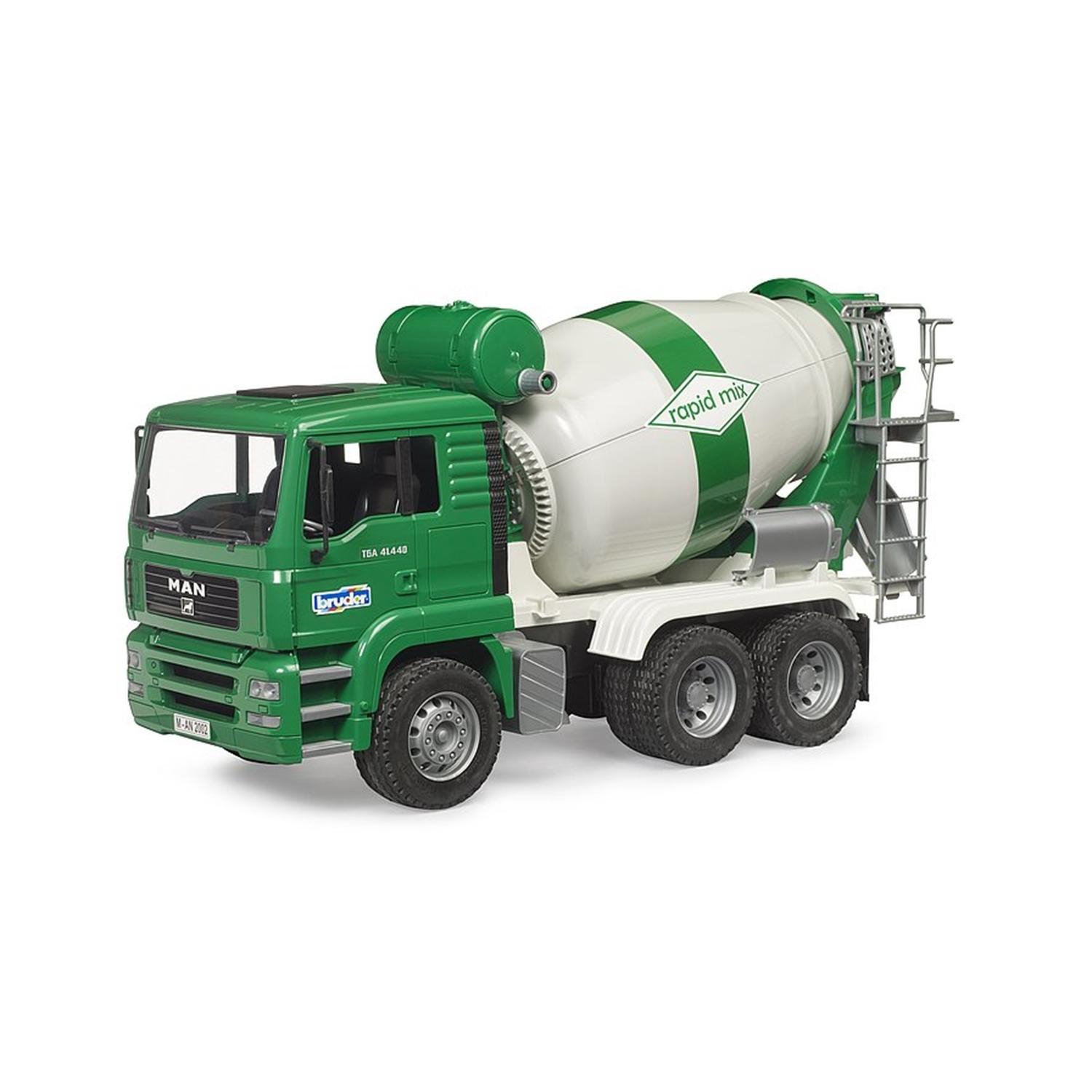 bruder 02739 MAN TGA Bétonnière Véhicules Bétonnière Camion Transporteur Mélangeuse Véhicule de chantier - vue 3