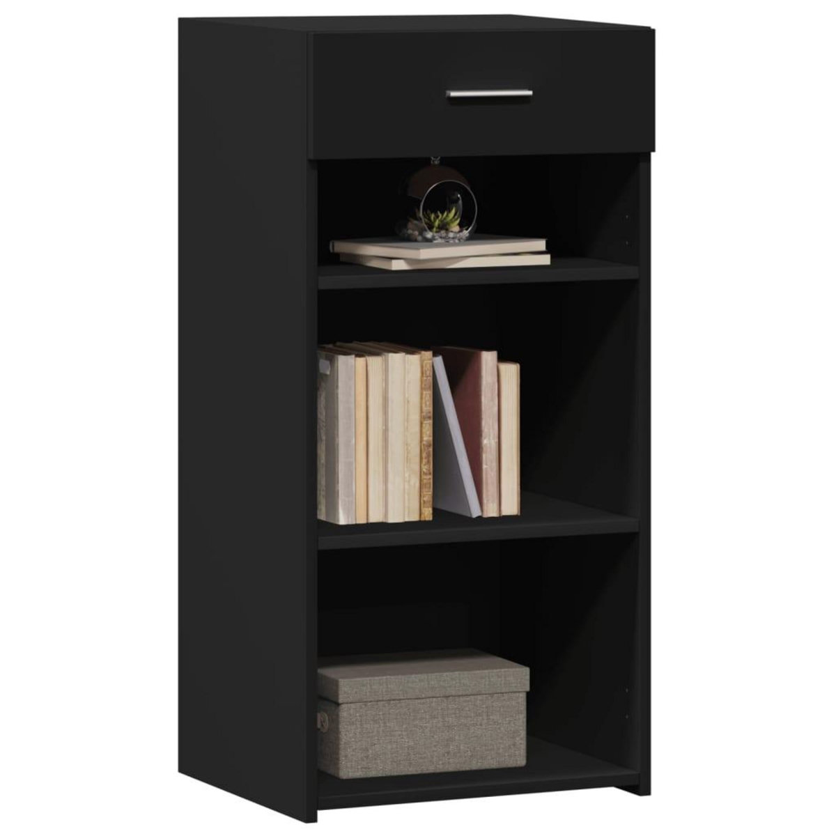 VIDAXL Buffet noir 45x42,5x93 cm bois d'ingenierie