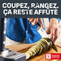 Voir la diapositive 5 : TEFAL Bloc couteaux EverSharp Pro 16.5cm avec aiguiseur