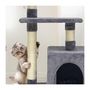 Voir la diapositive 4 : GENERIQUE POPPY Arbre a chat - 50x30x80cm - Gris